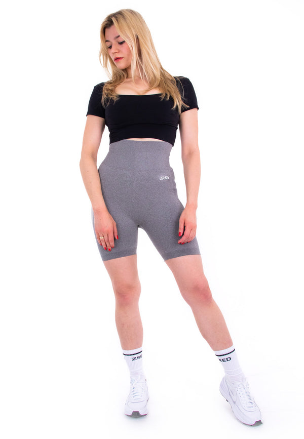 ZRED Collection - Performance   High-Waisted Seamless Shorts