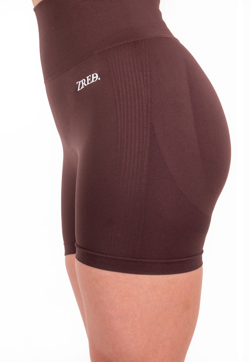 ZRED Collection - Performance   High-Waisted Seamless Shorts