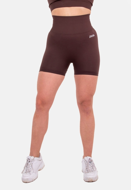 ZRED Collection - Performance   High-Waisted Seamless Shorts