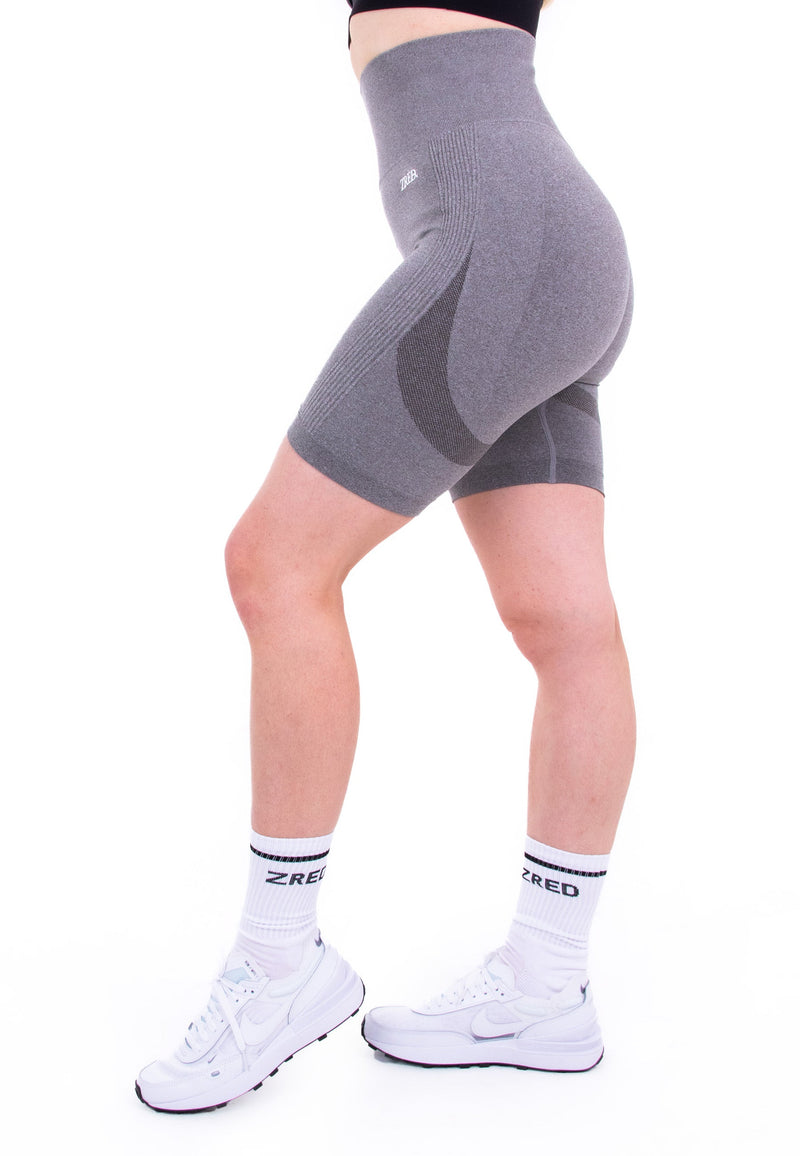 ZRED Collection - Performance   High-Waisted Seamless Shorts