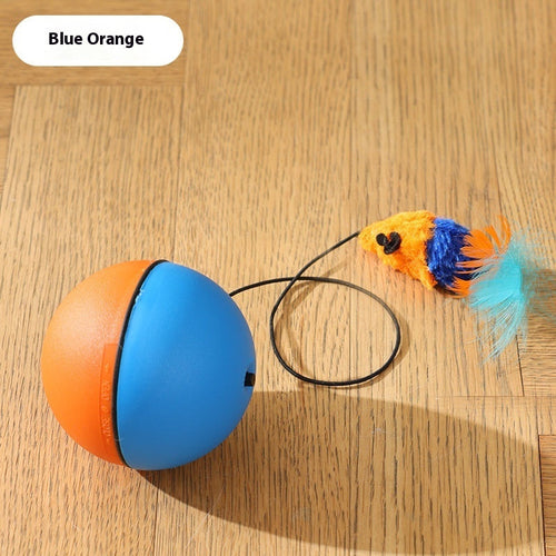 Cat Toys Mouse Teaser Ball Funny Moving Toy For Pets Cat Dog Electric
