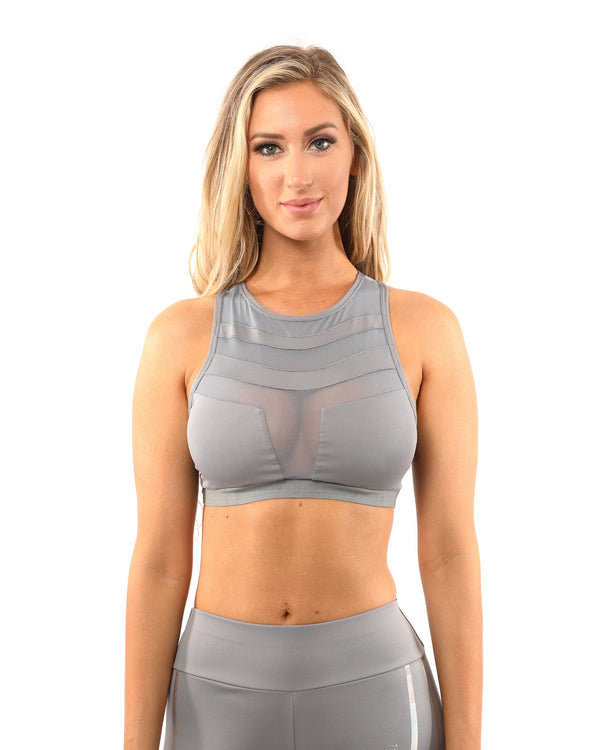 Laguna Collection - Sports Bra - Grey