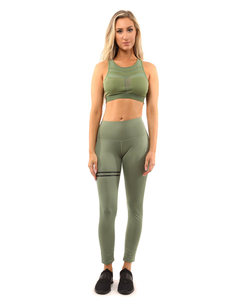 Laguna Collection - Sports Bra - Olive Green