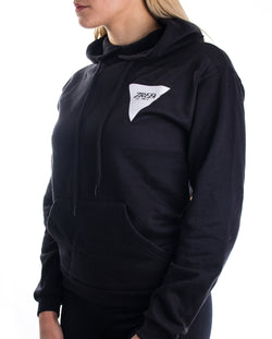 ZRED Collection - Performance Classic Autumn Hoodie - Black/White