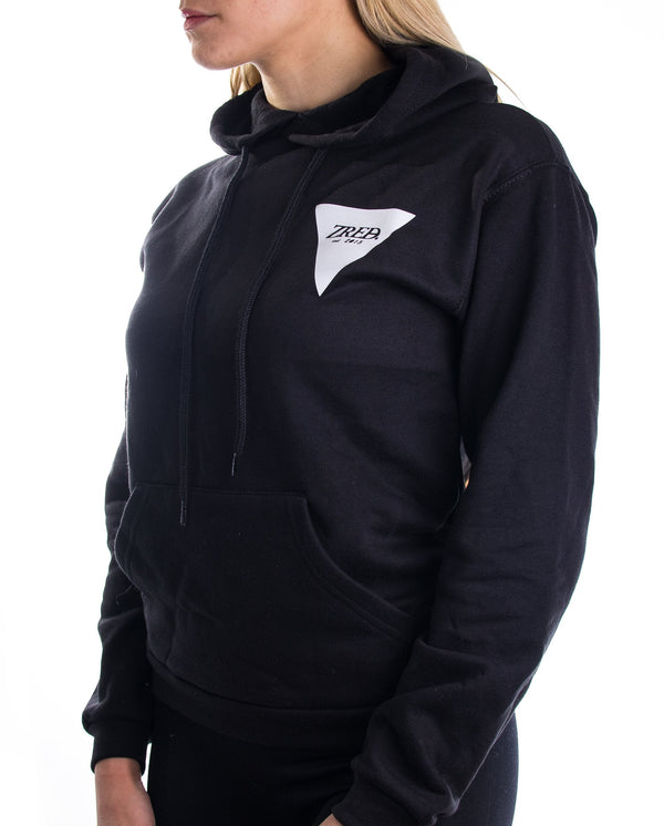 ZRED Collection - Performance Classic Autumn Hoodie - Black/White