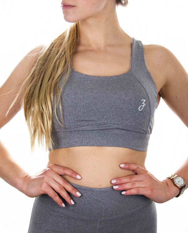 ZRED Collection - Performance Sports Bra Origin - Grey